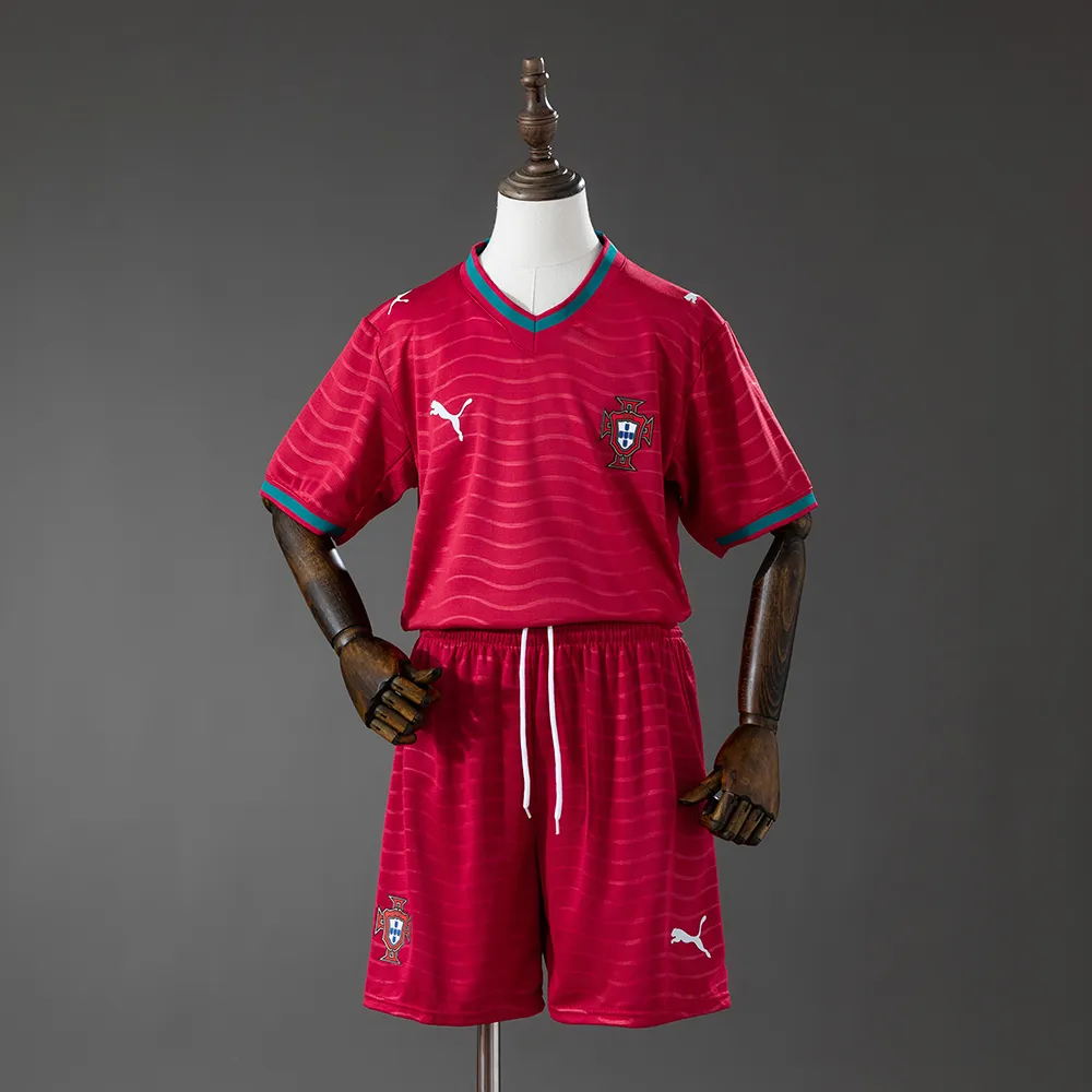 Portugal 2026 Home Kids Kit Jersey — 2/2