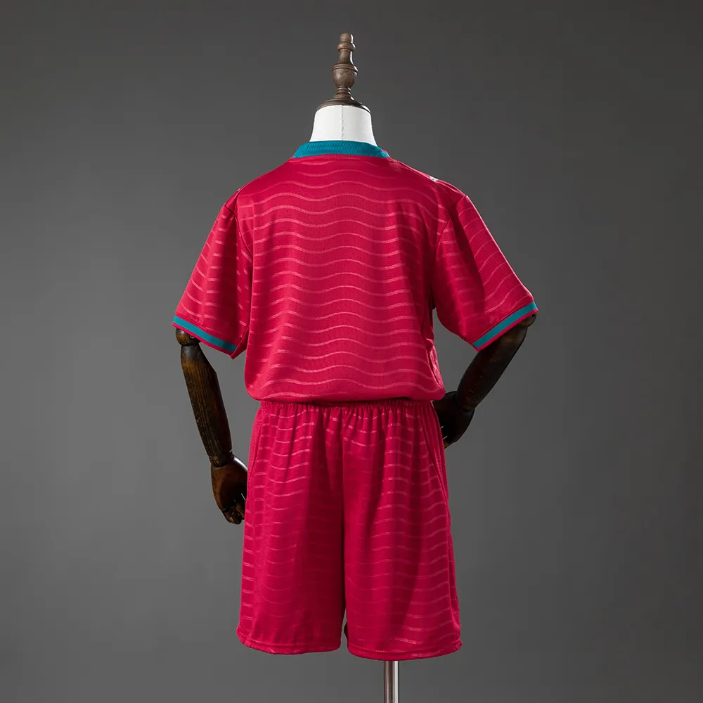 Portugal 2026 Home Kids Kit Jersey — 1/2