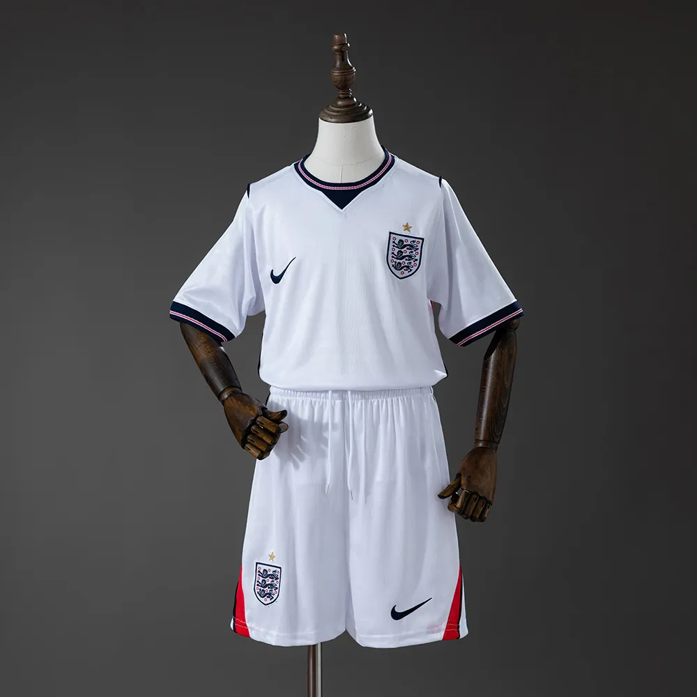 England 2026 Home Kids Kit Jersey — 1/2