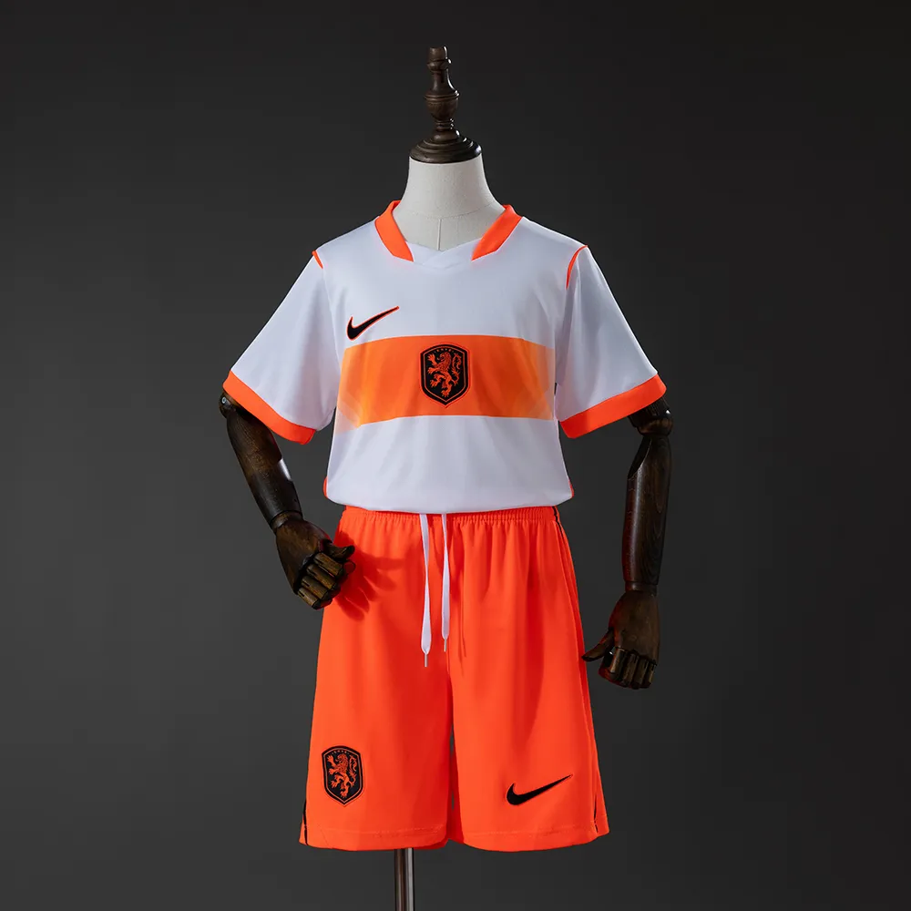 Netherlands 2026 Away Kids Kit Jersey — 1/2