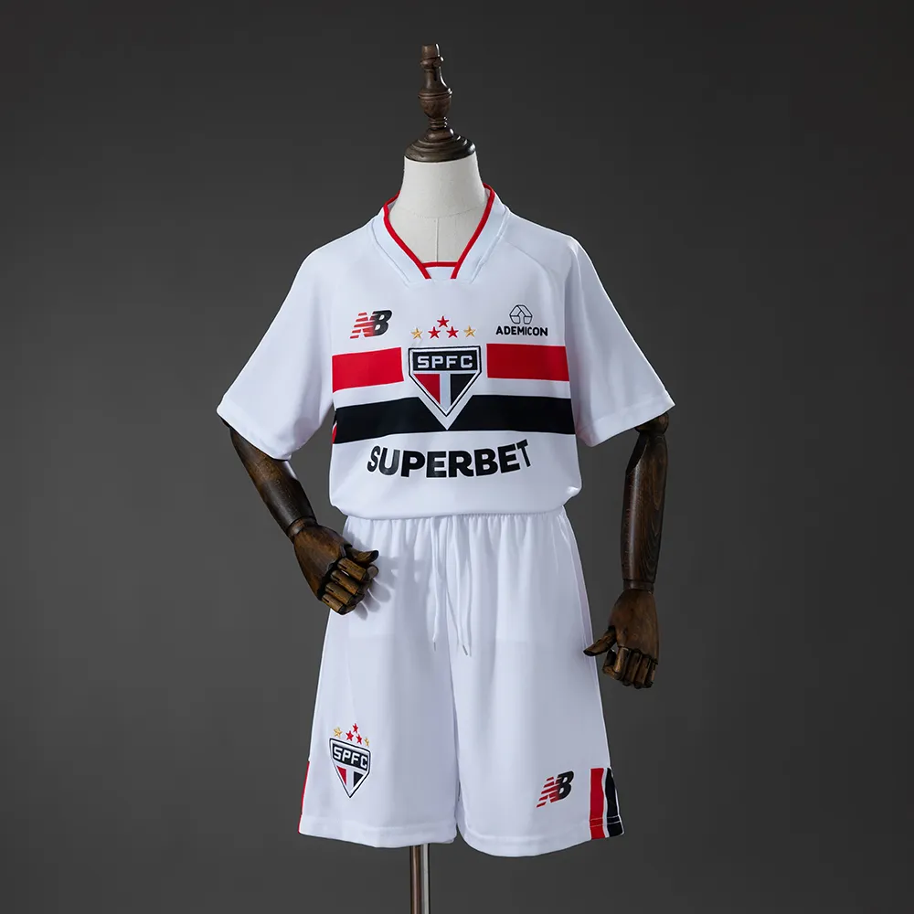 São Paulo 26/27 Home Kids Kit Jersey — 2/2