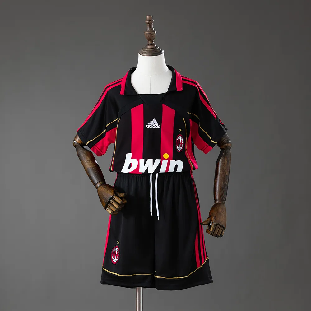 AC Milan 06/07 Home Retro Kids Kit Jersey