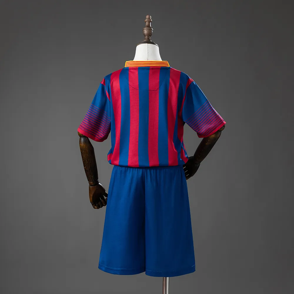 Barcelona 13/14 Home Retro Kids Kit Jersey — 1/2