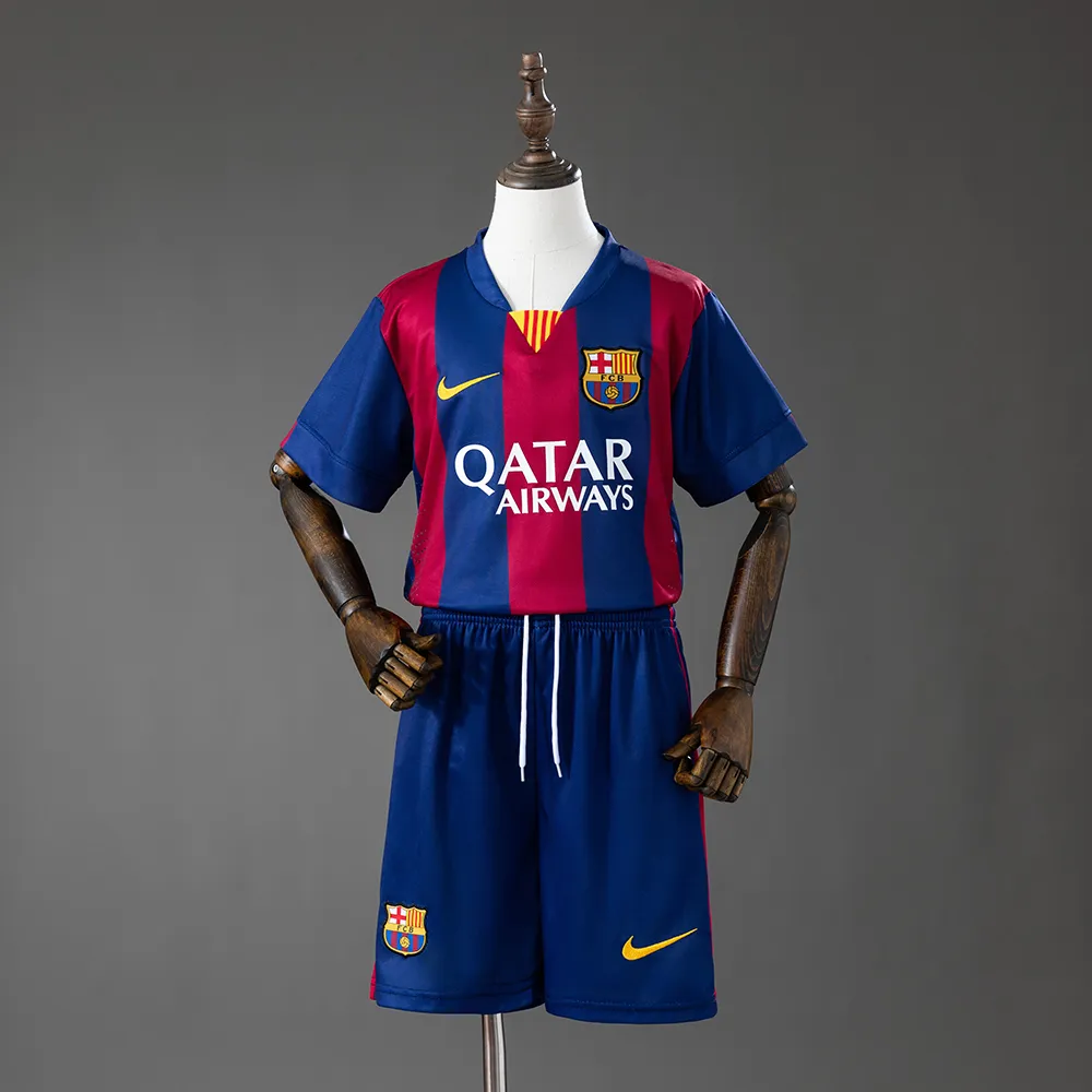 Barcelona 14/15 Home Retro Kids Kit Jersey — 2/2