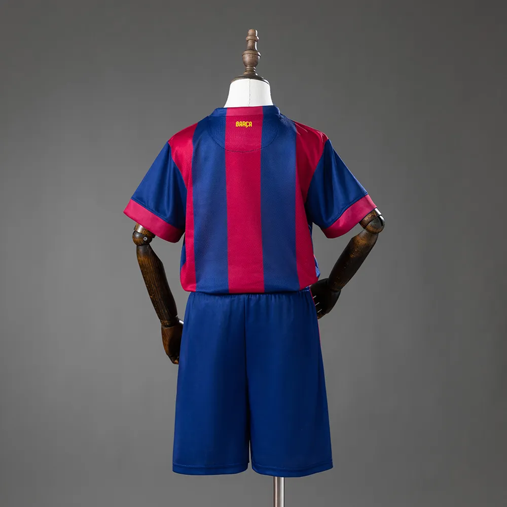 Barcelona 14/15 Home Retro Kids Kit Jersey