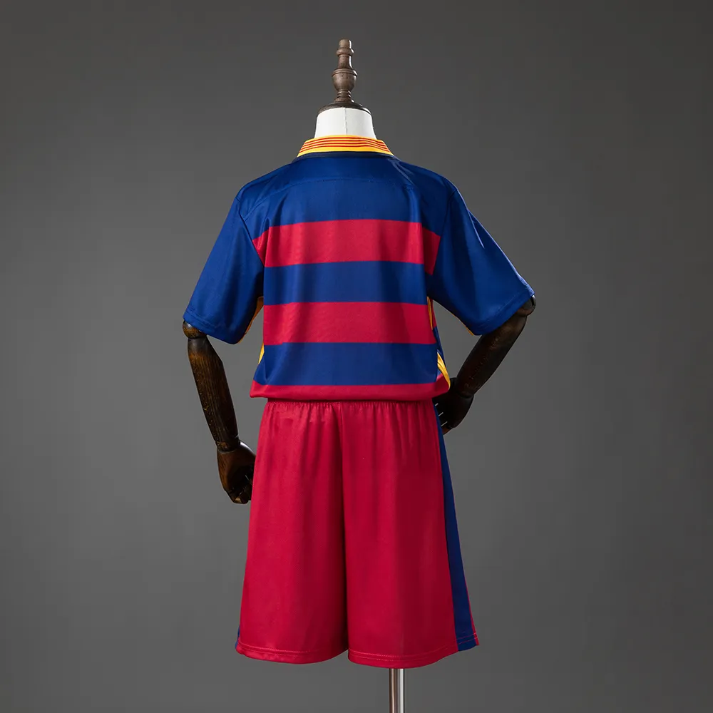 Barcelona 15/16 Home Retro Kids Kit Jersey — 1/2