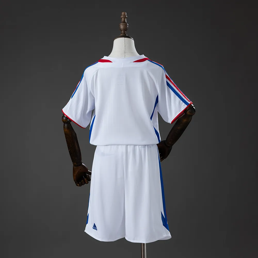 France 2006 Home Retro Kids Kit Jersey