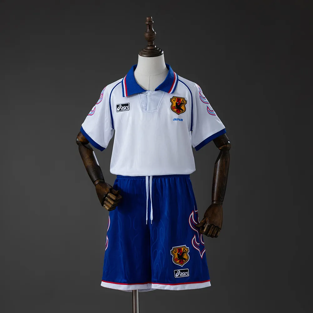 Japan 1998 Away Retro Kids Kit Jersey — 2/2