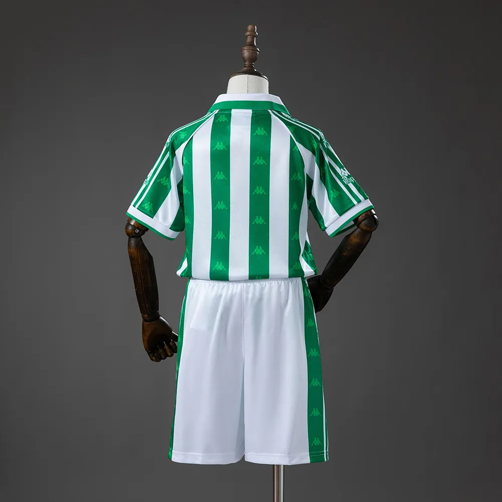 Real Betis 95/97 Home Retro Kids Kit Jersey — 2/2