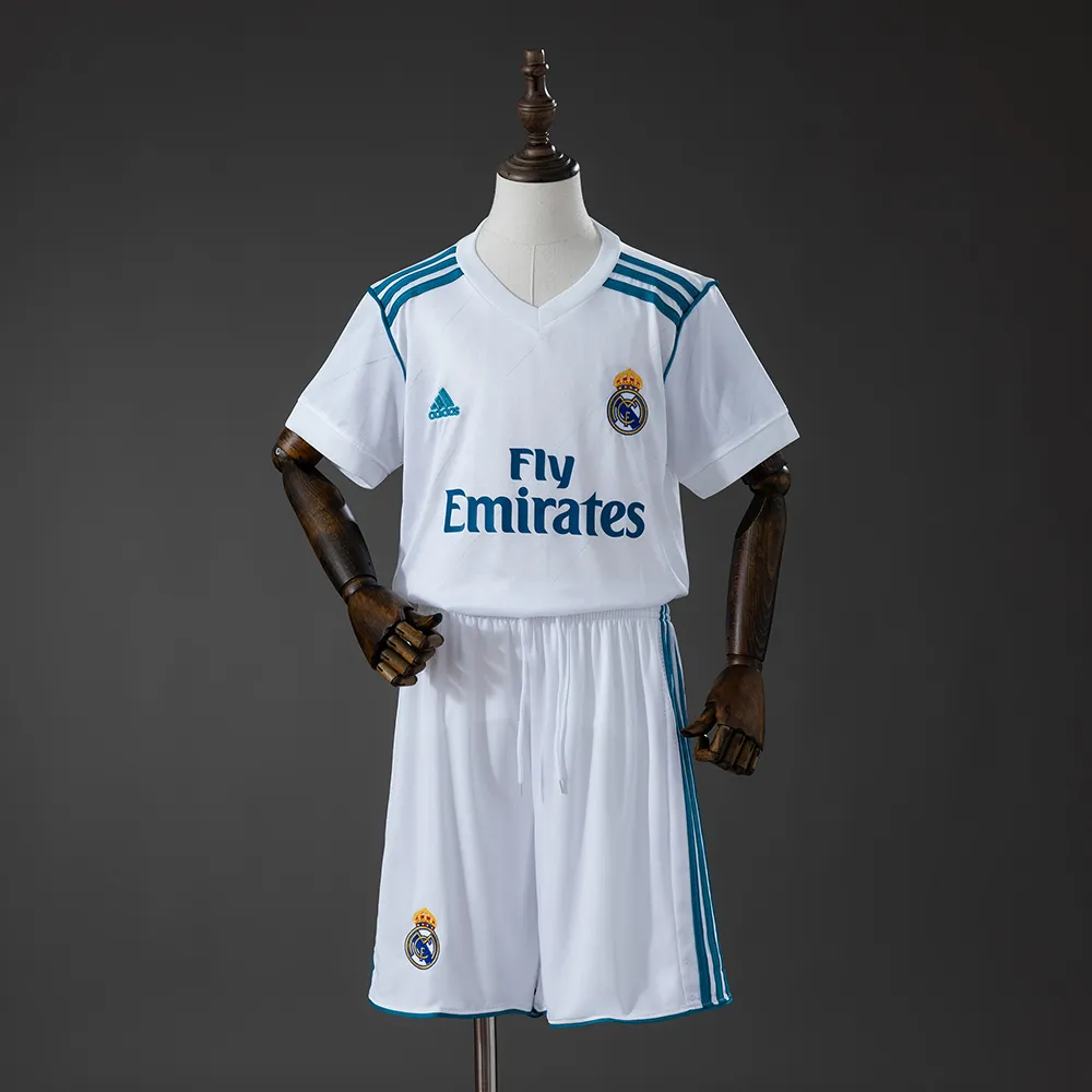 Real Madrid 17/18 Home Retro Kids Kit Jersey — 2/2