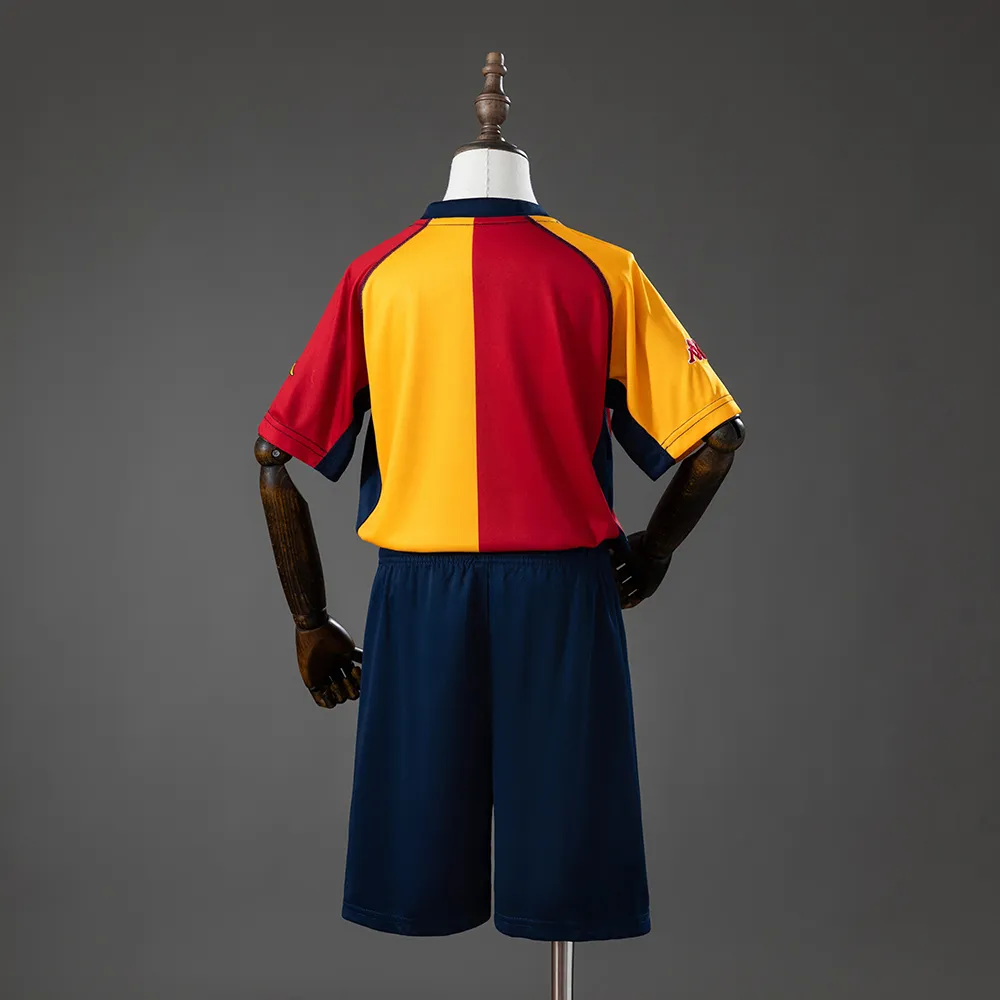 Roma 00/01 Champion Edition Retro Kids Kit Jersey — 1/2