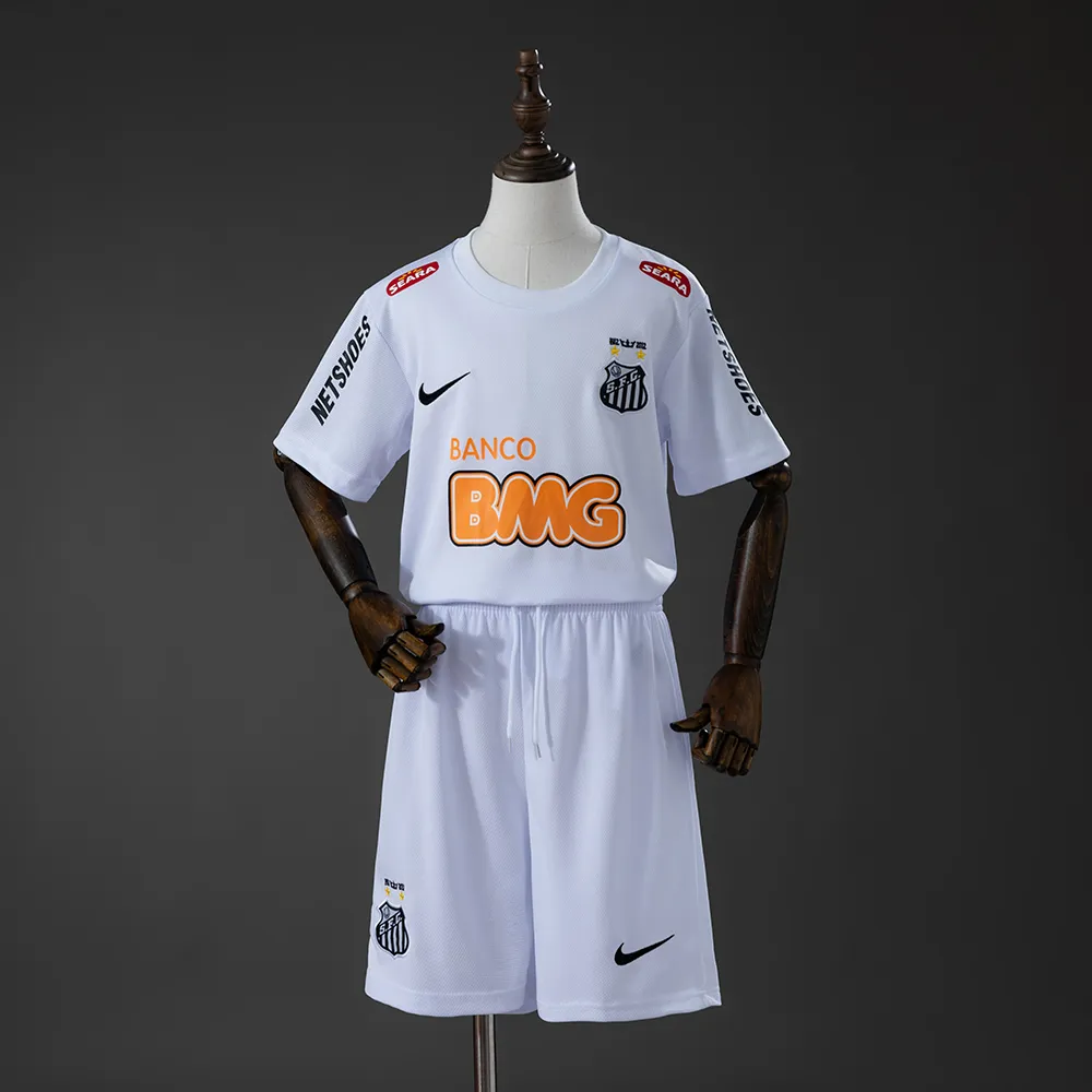 Santos 12/13 Home Retro Kids Kit Jersey — 2/2