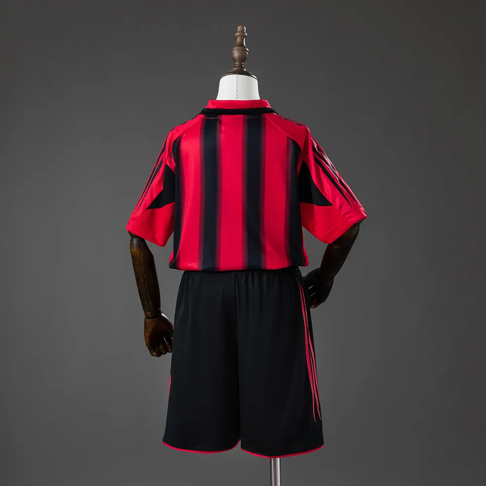 AC Milan 04/05 Home Retro Kids Kit Jersey