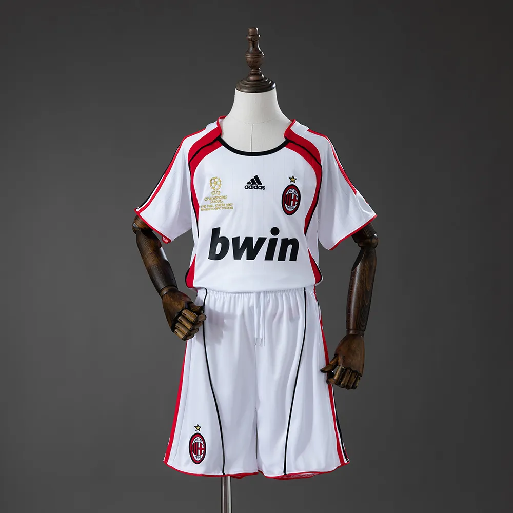 AC Milan 06/07 Away Retro Kids Kit Jersey — 2/2