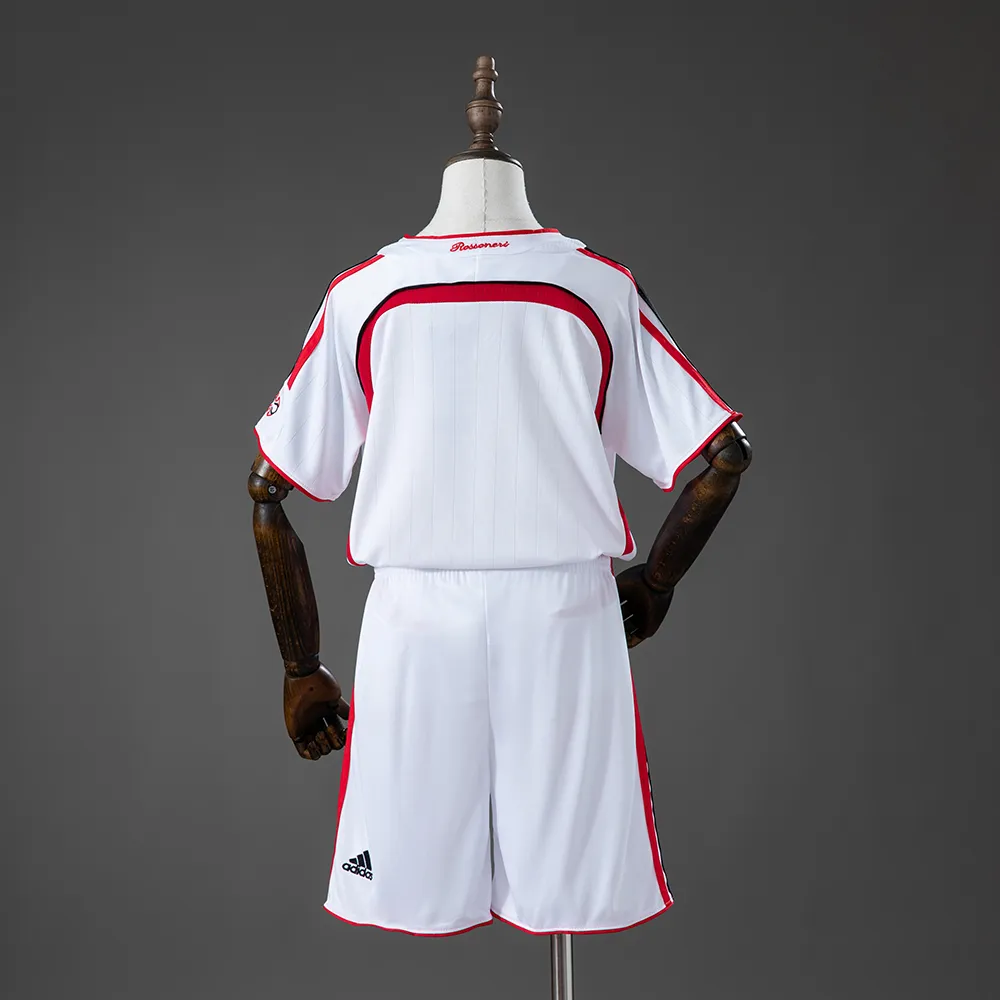 AC Milan 06/07 Away Retro Kids Kit Jersey
