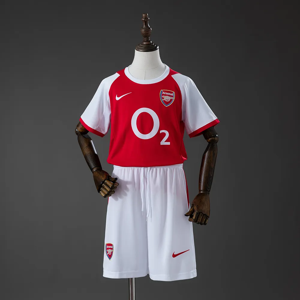 Arsenal 02/04 Home Retro Kids Kit Jersey — 2/2