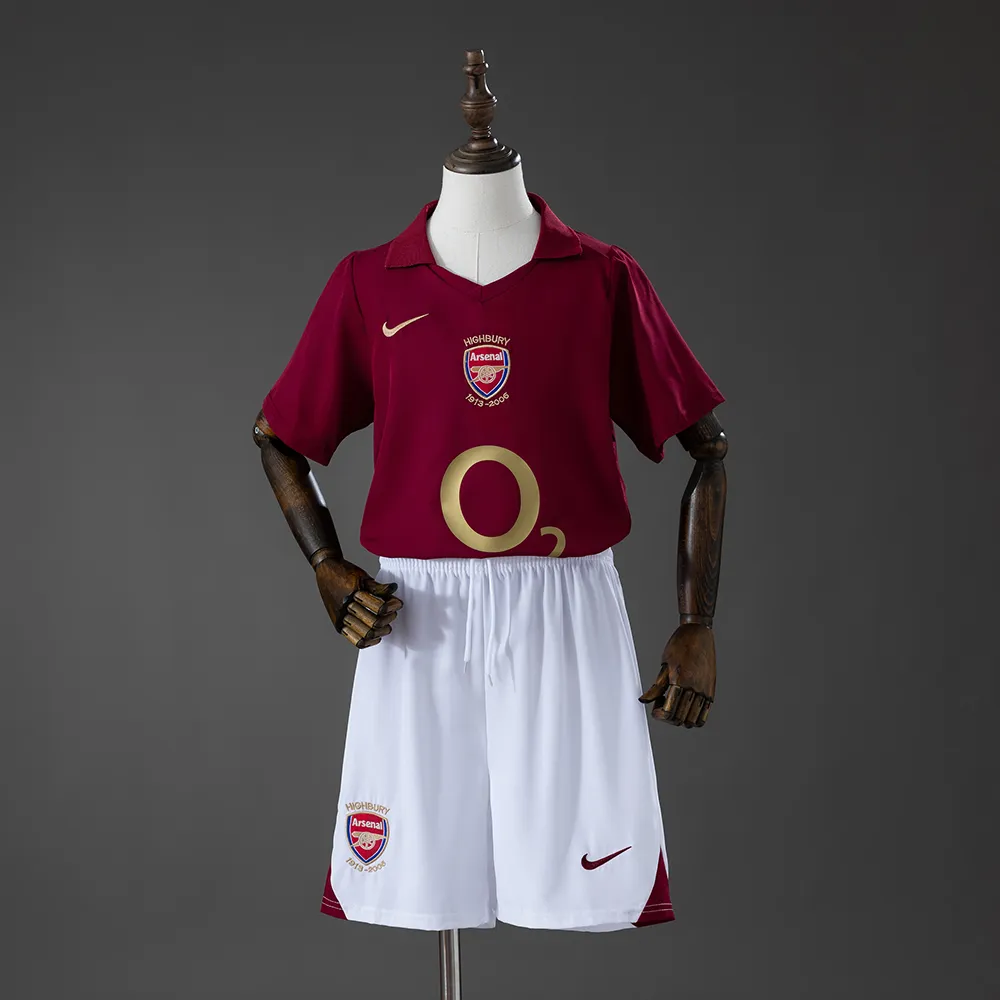 Arsenal 05/06 Home Retro Kids Kit Jersey — 2/2