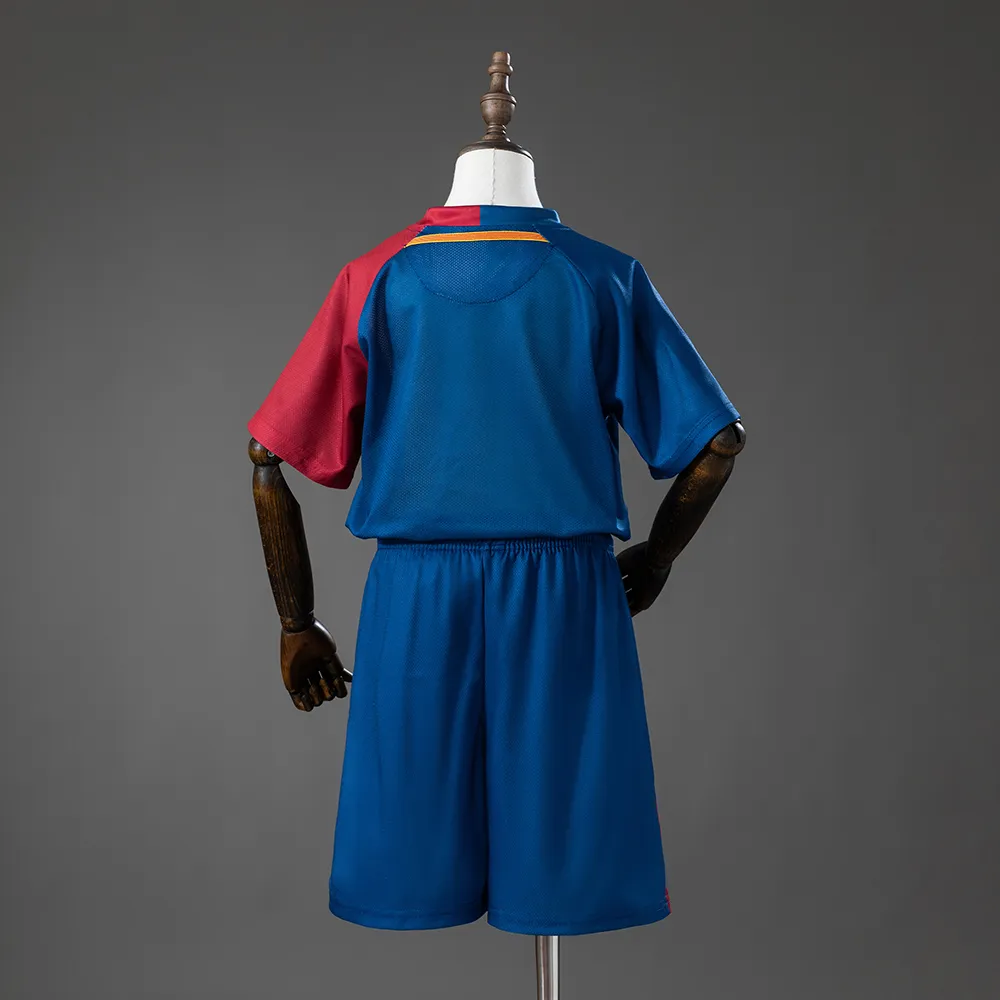 Barcelona 08/09 Home Retro Kids Kit Jersey