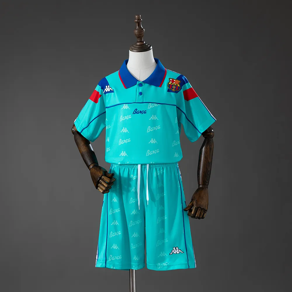 Barcelona 92/95 Away Retro Kids Kit Jersey — 2/2