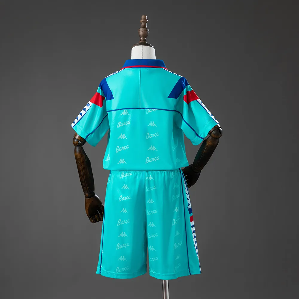 Barcelona 92/95 Away Retro Kids Kit Jersey — 1/2