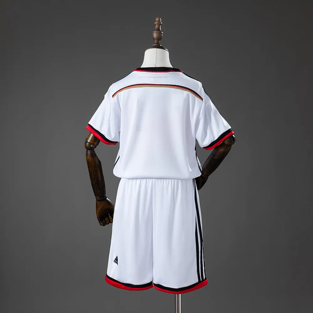 Germany 2014 Home Retro Kids Kit Jersey