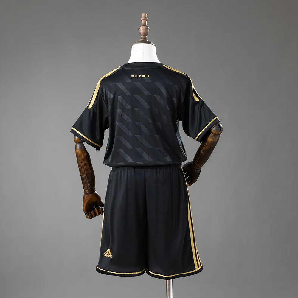 Real Madrid 11/12 Away Retro Kids Kit Jersey