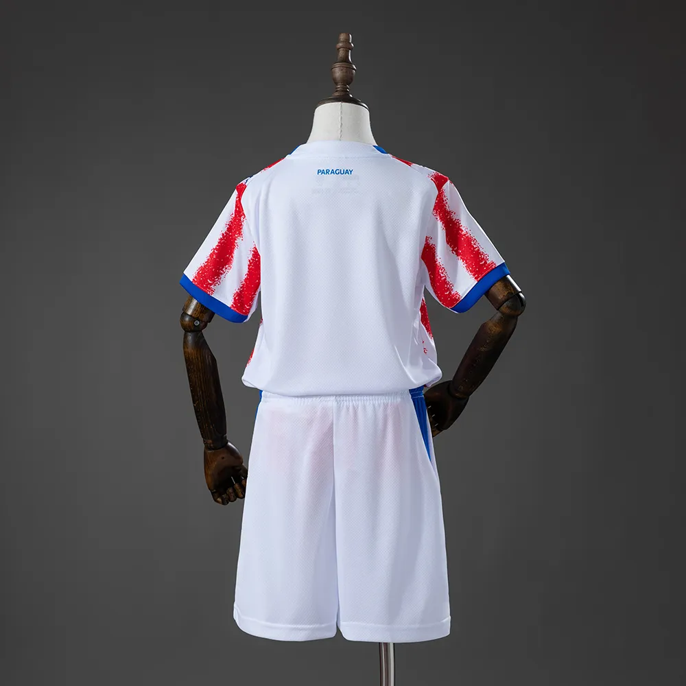 Paraguay 2026 Home Kids Kit Jersey