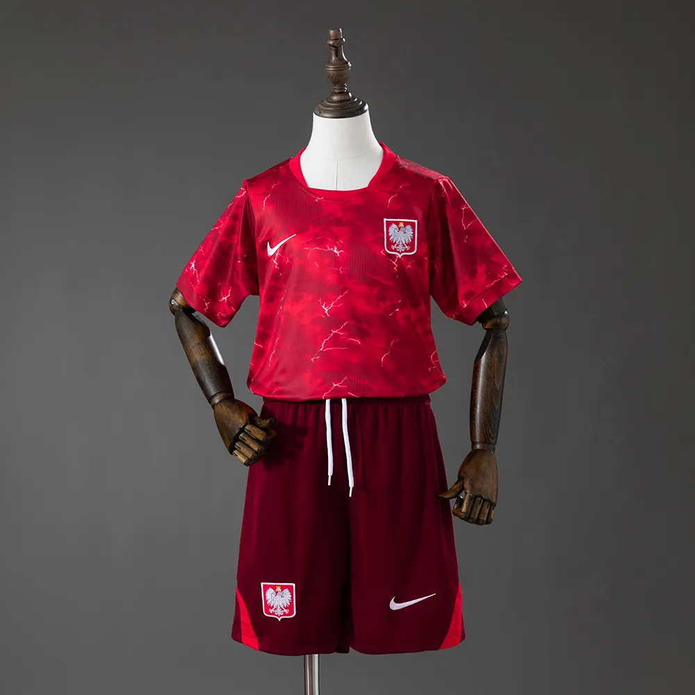 Poland 2026 Away Kids Kit Jersey — 2/2