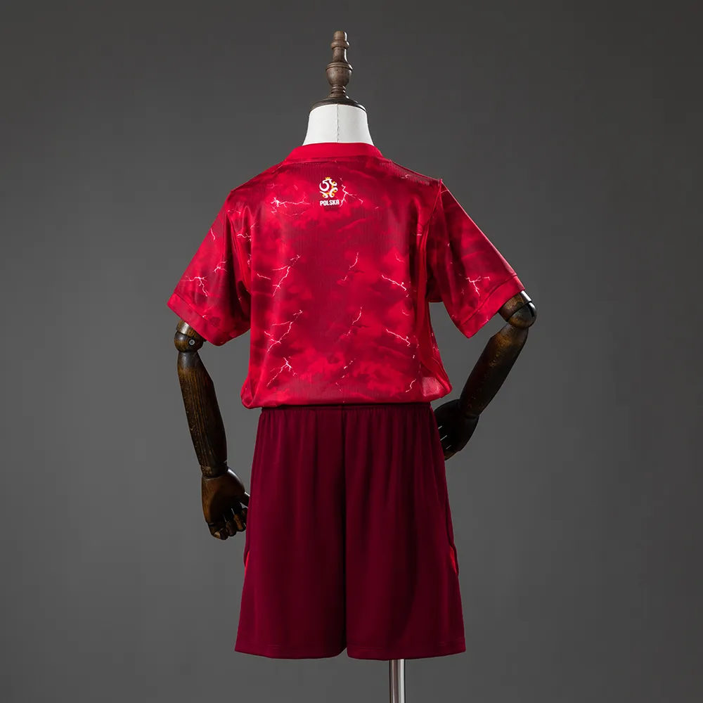 Poland 2026 Away Kids Kit Jersey