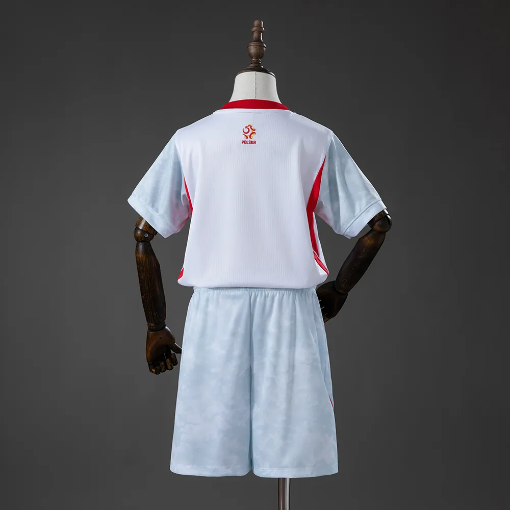 Poland 2026 Home Kids Kit Jersey — 1/2