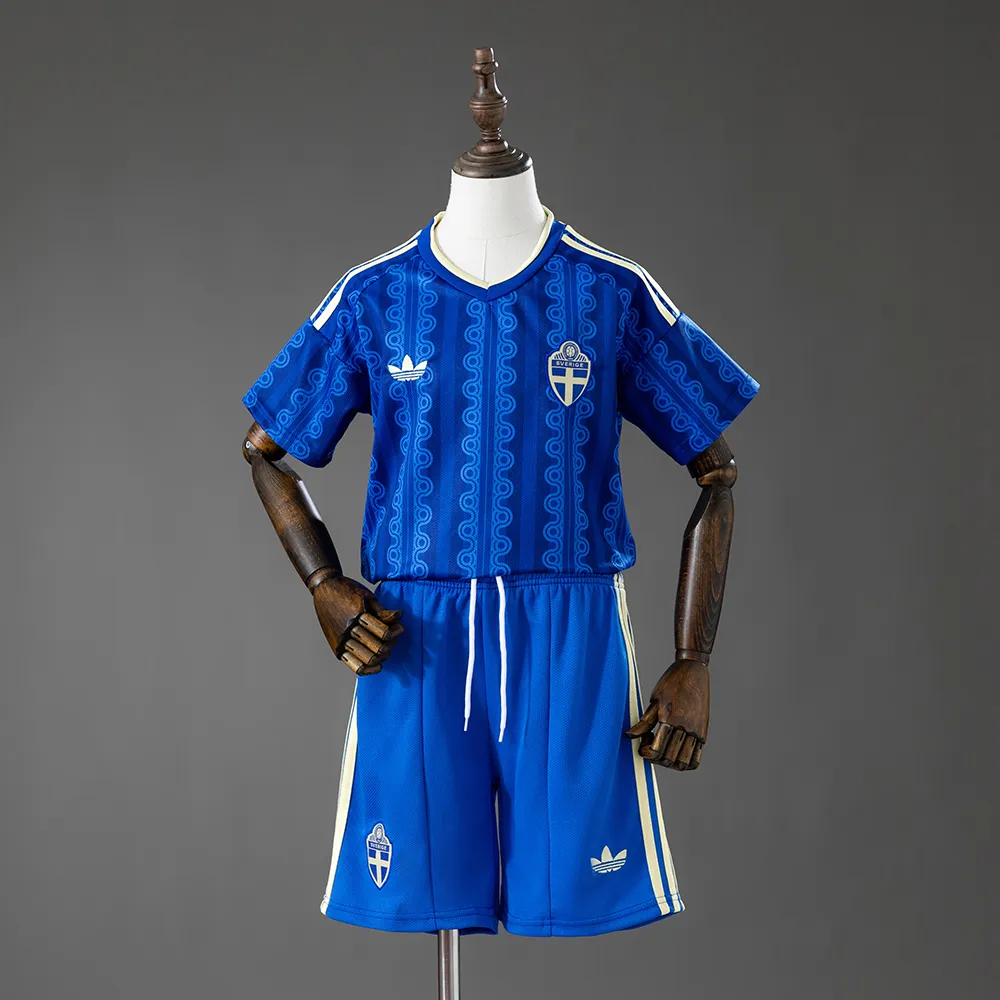 Sweden 2026 Away Kids Kit Jersey — 2/2