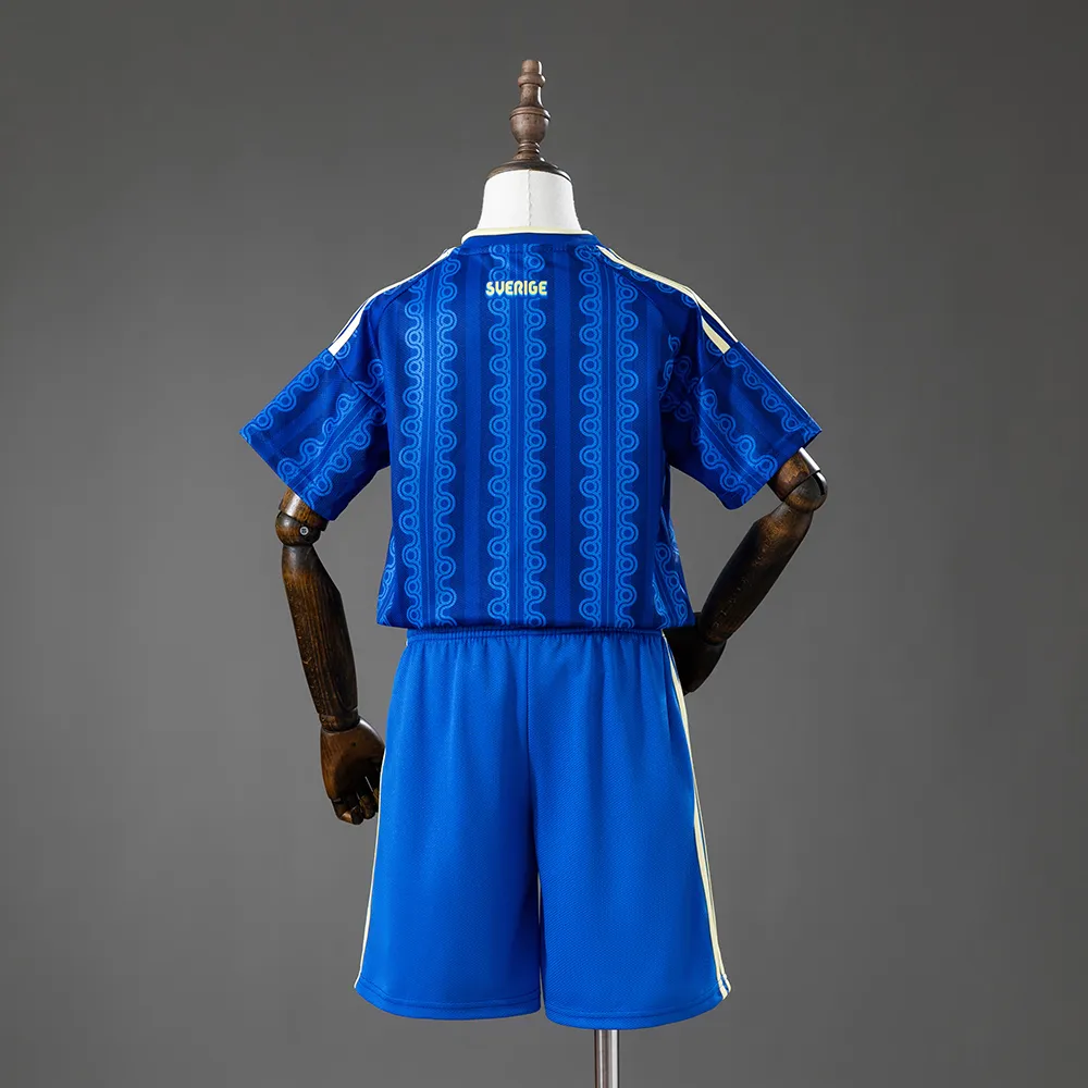 Sweden 2026 Away Kids Kit Jersey