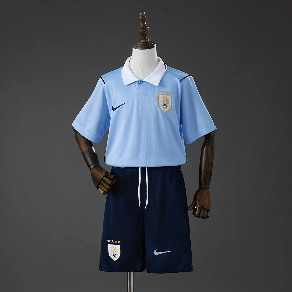 Uruguay 2026 Home Kids Kit Jersey — 2/2