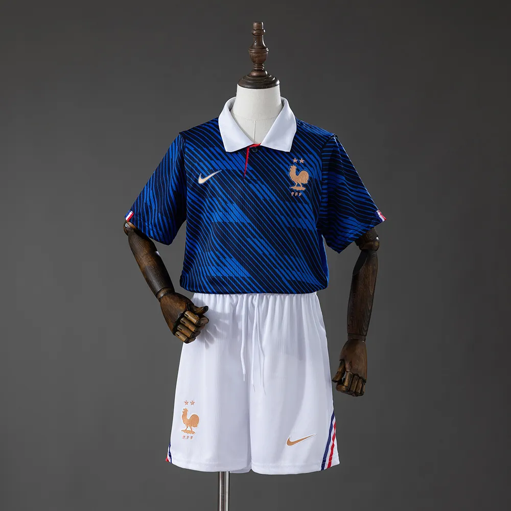 France 2026 Home Kids Kit Jersey — 2/2