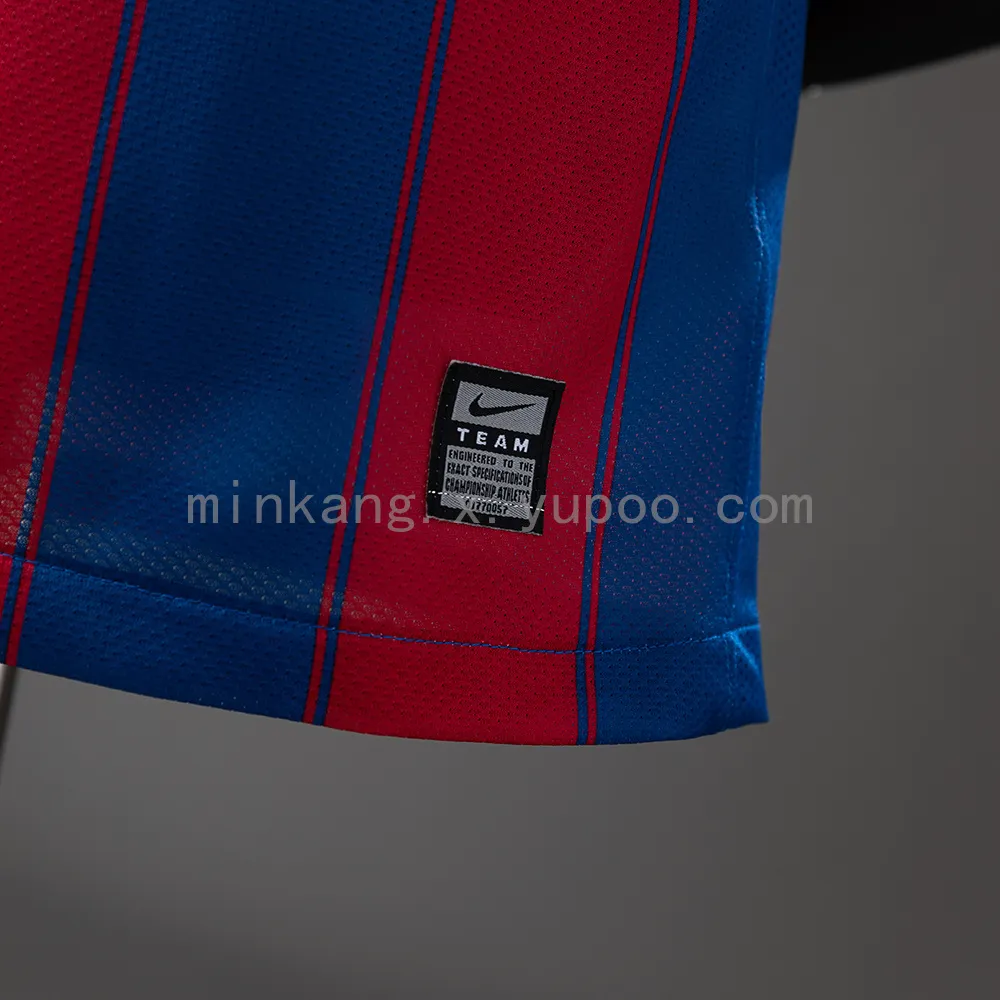 Barcelona 09/10 Home Player Version Retro Jersey