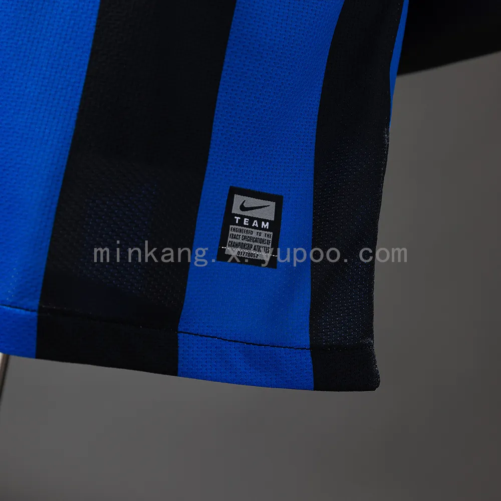 Inter Milan 09/10 Player Version Retro Home Jersey — 1/2