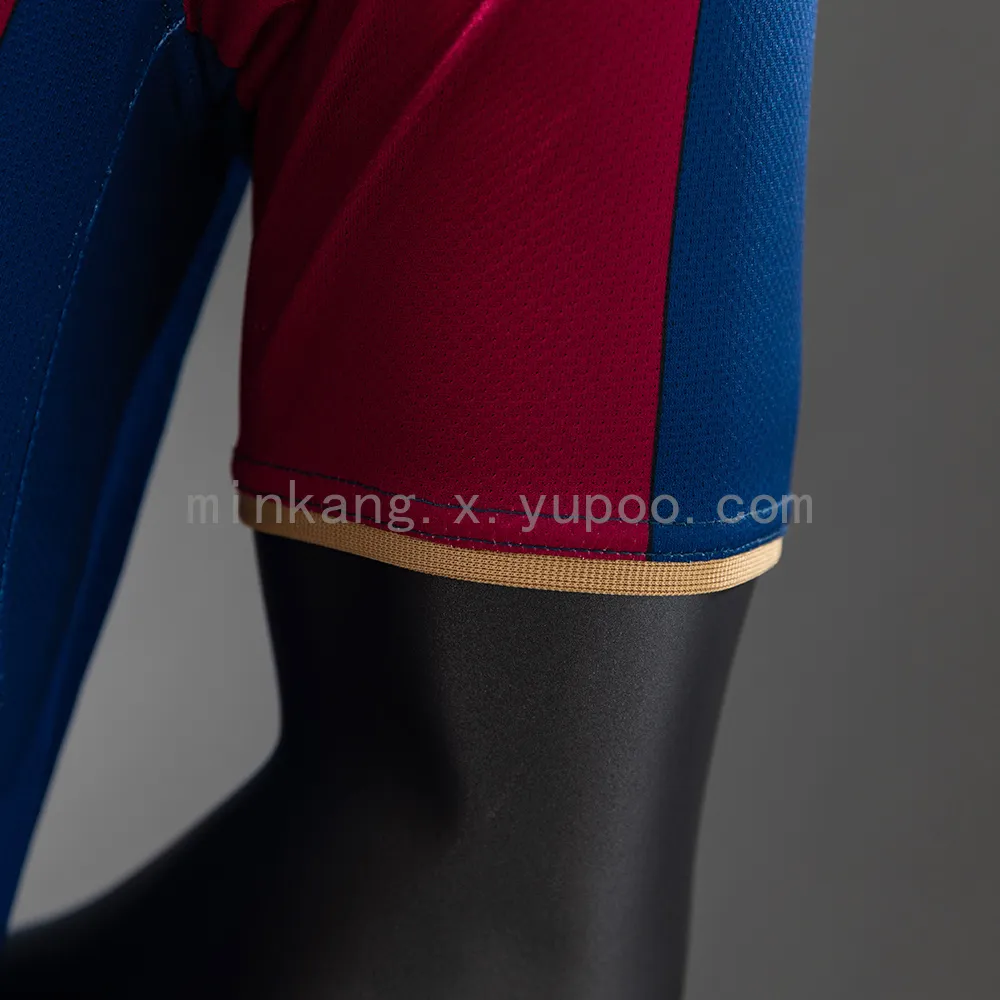 Barcelona 07/08 Player Version Retro Home Jersey