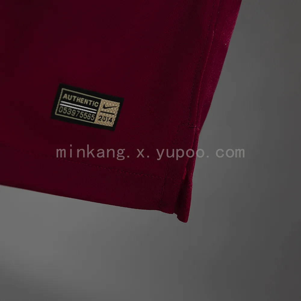 Portugal 2014 Player Version Retro Home Jersey