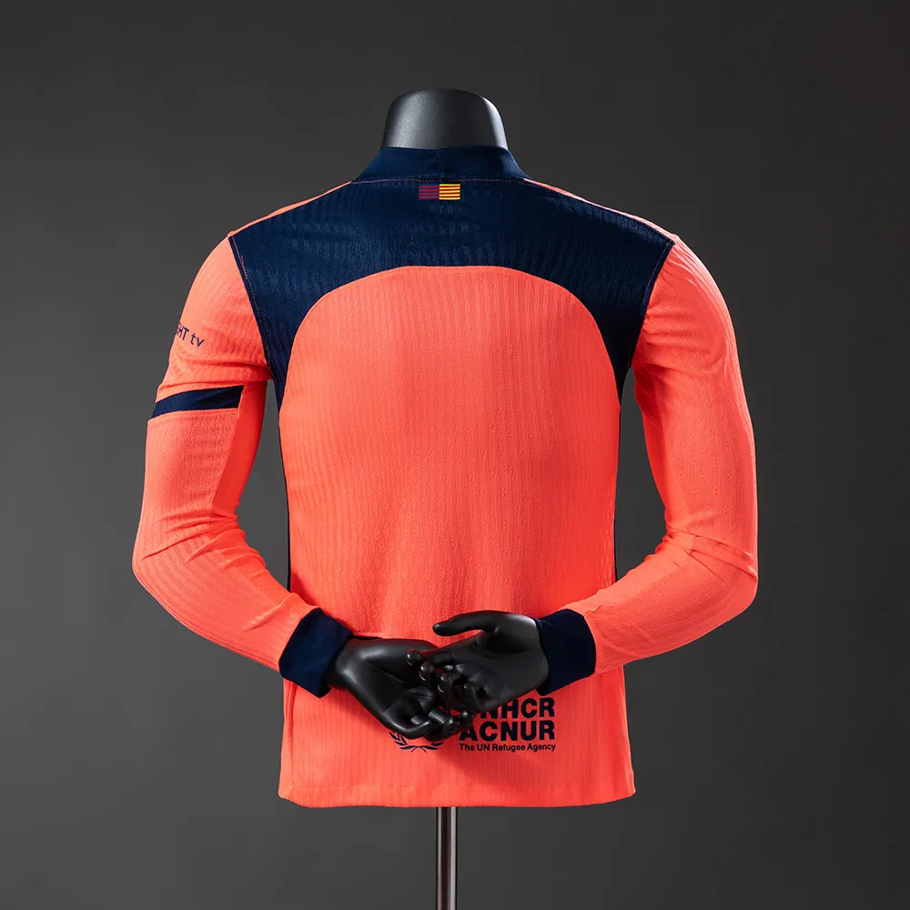 Barcelona 25/26 Third Away Long-Sleeve Player Version Jersey