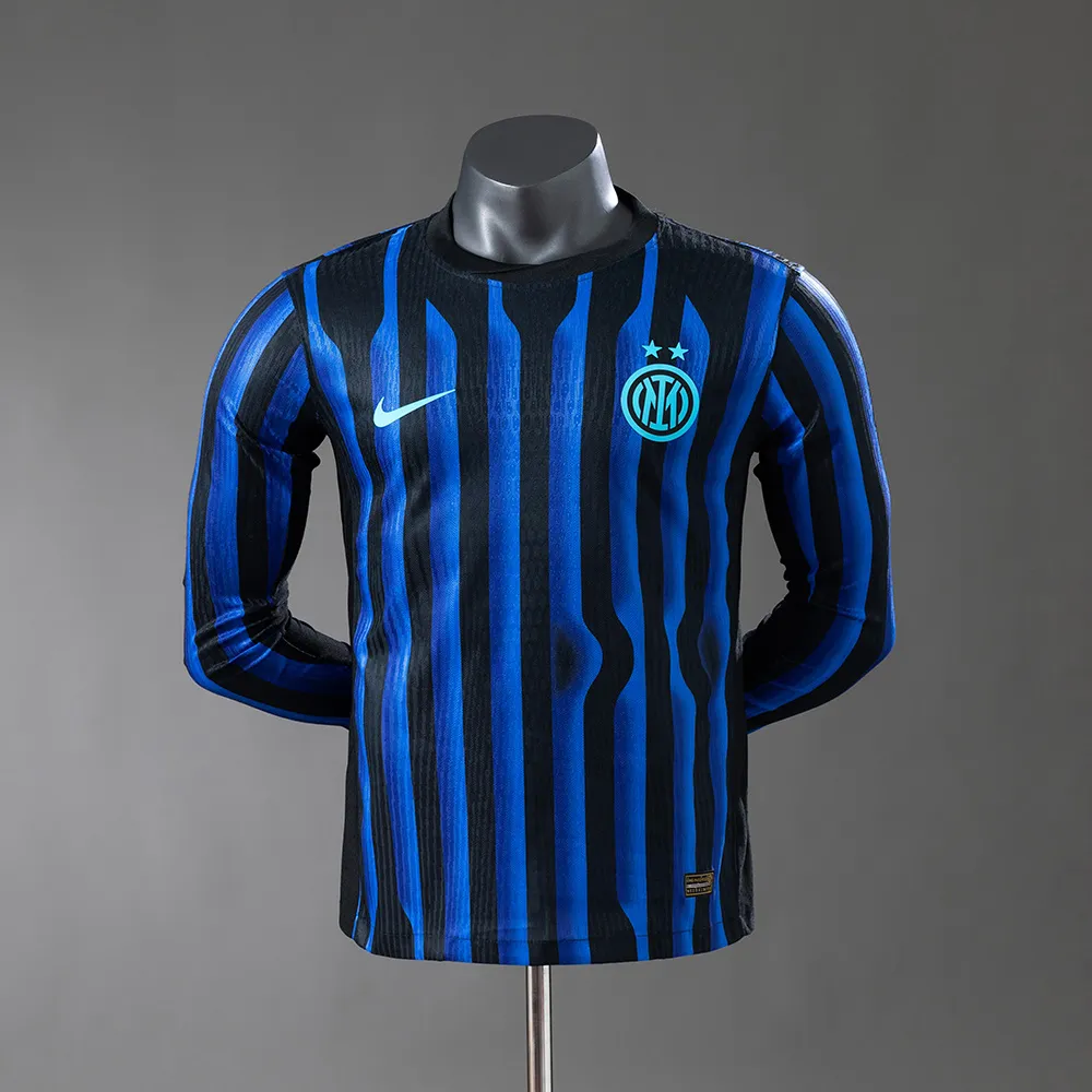 Inter Milan 25/26 Home Long-Sleeve Player Version Jersey — 2/2