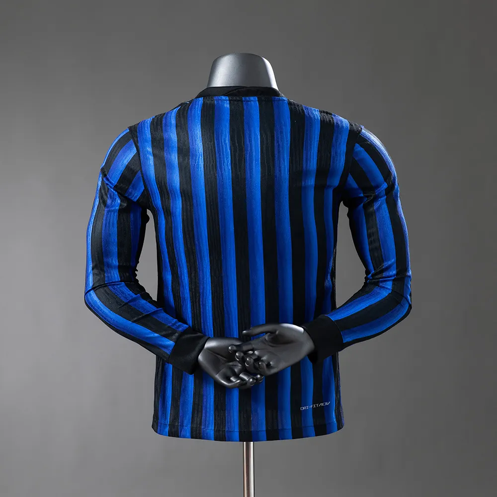 Inter Milan 25/26 Home Long-Sleeve Player Version Jersey