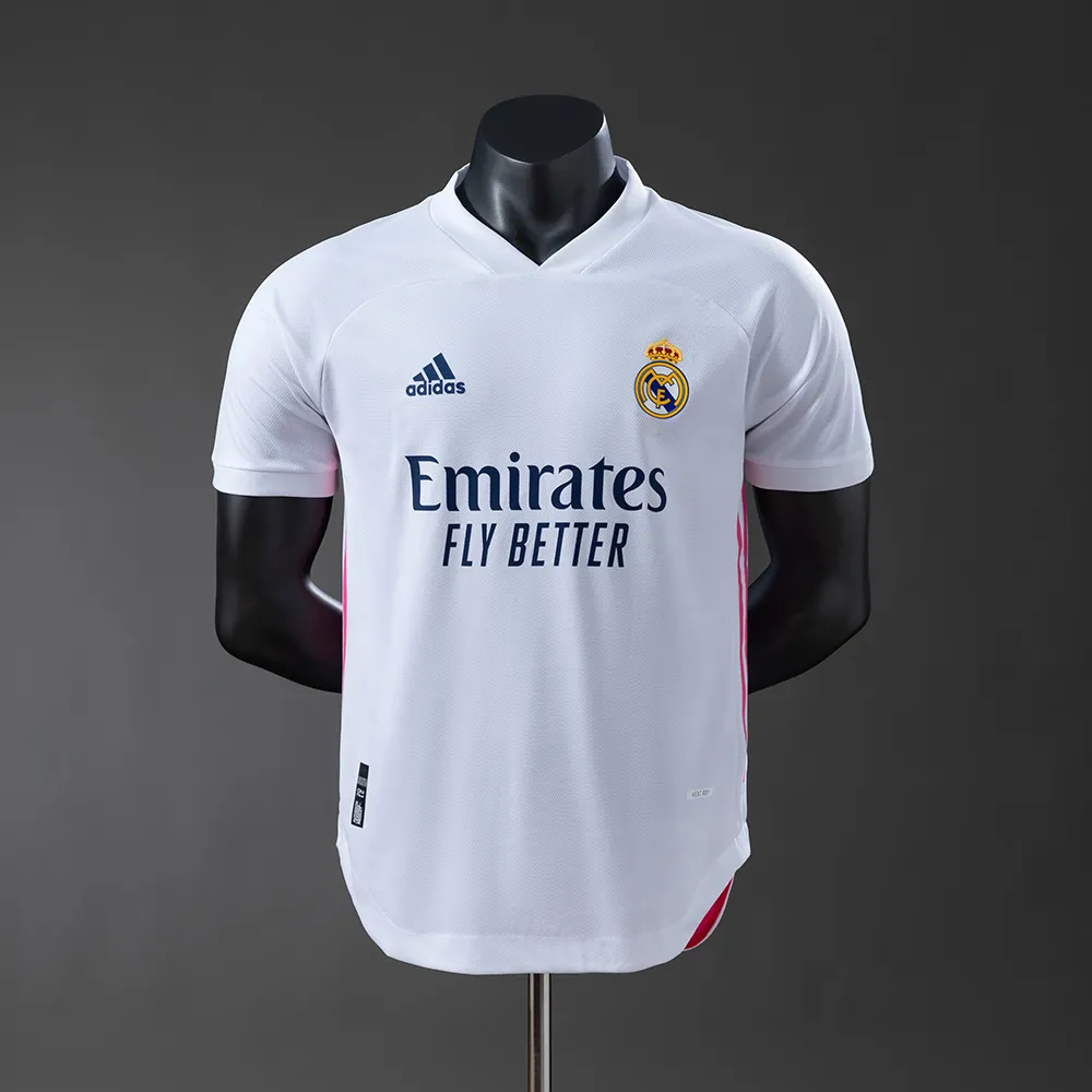 Real Madrid 20/21 Home Player Version Retro Jersey — 2/2