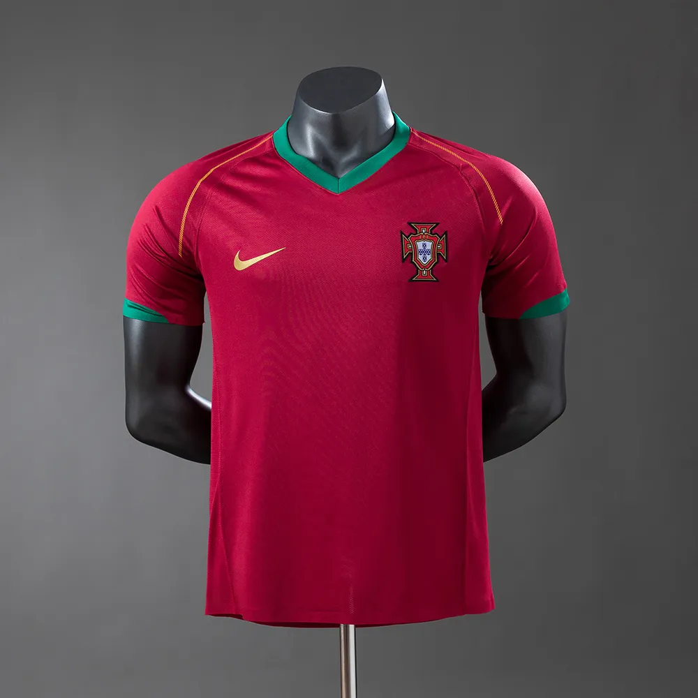Portugal 2006 Home Retro Player version Jersey — 2/2