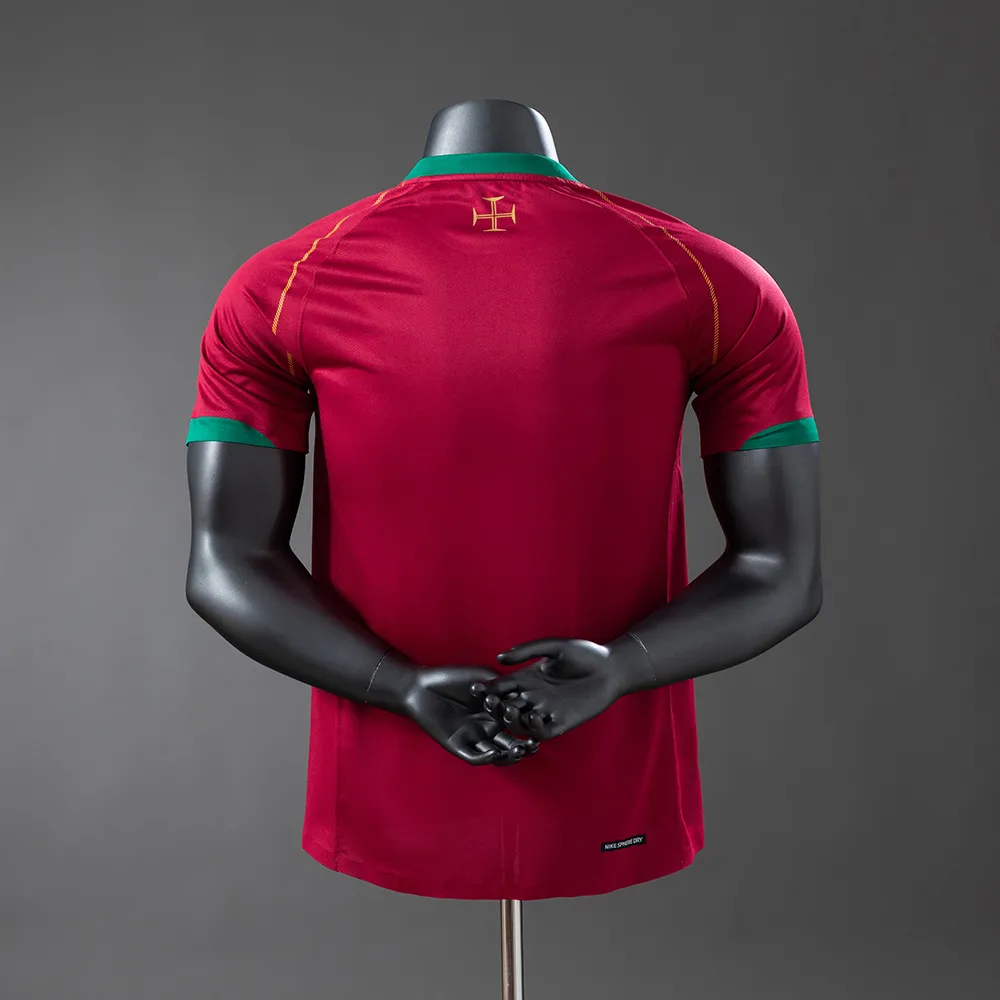 Portugal 2006 Home Retro Player version Jersey