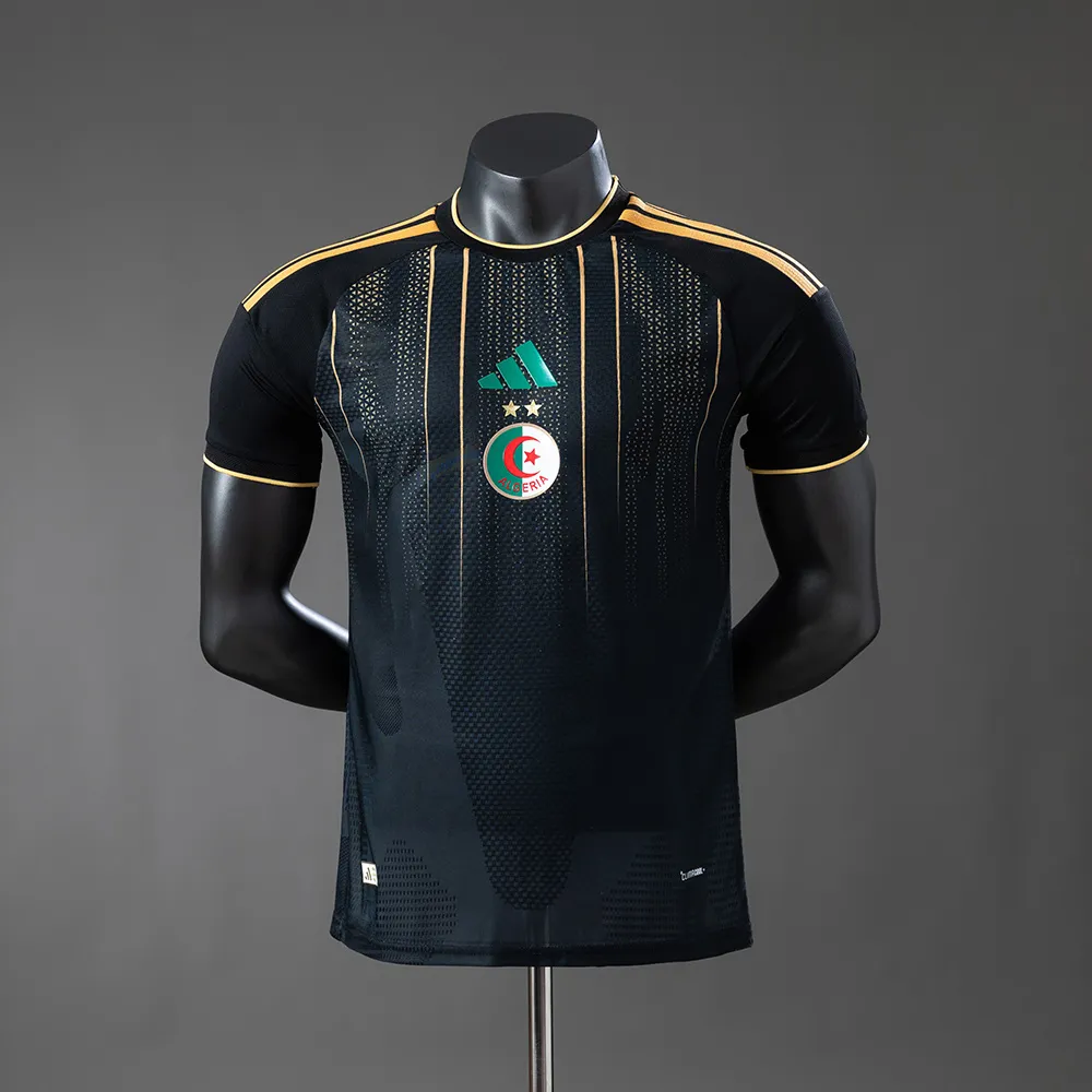 Algeria 2026 Player Version - Black Jersey — 1/2
