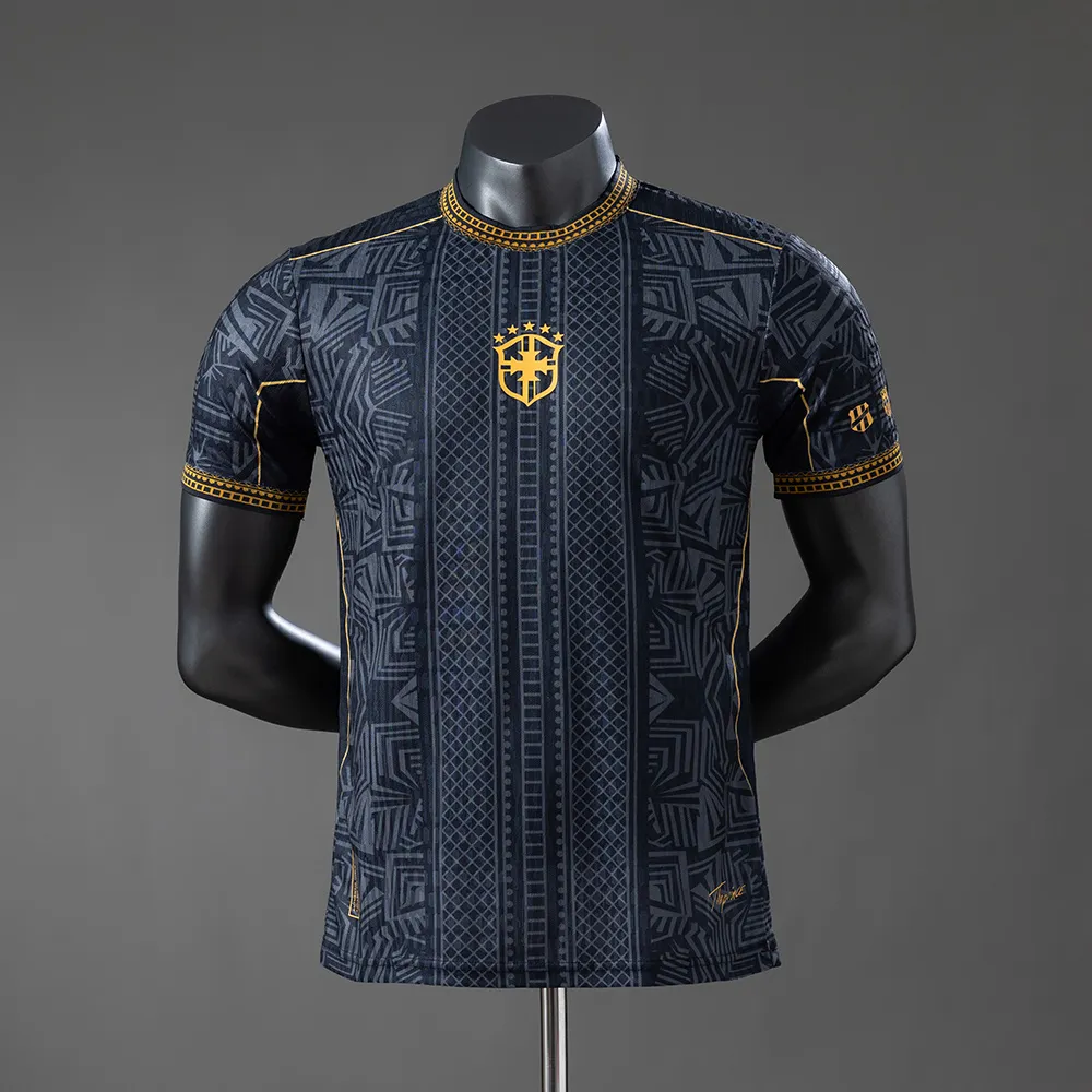 Brazil 2026 Special Edition Player Version Black Jersey — 2/2