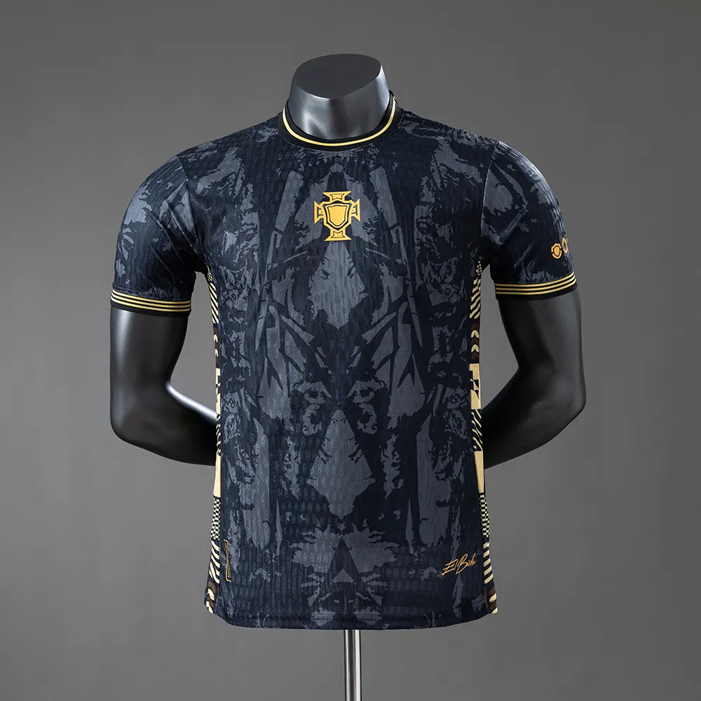 Portugal 2026 Special Edition Player Version Black Jersey — 1/2